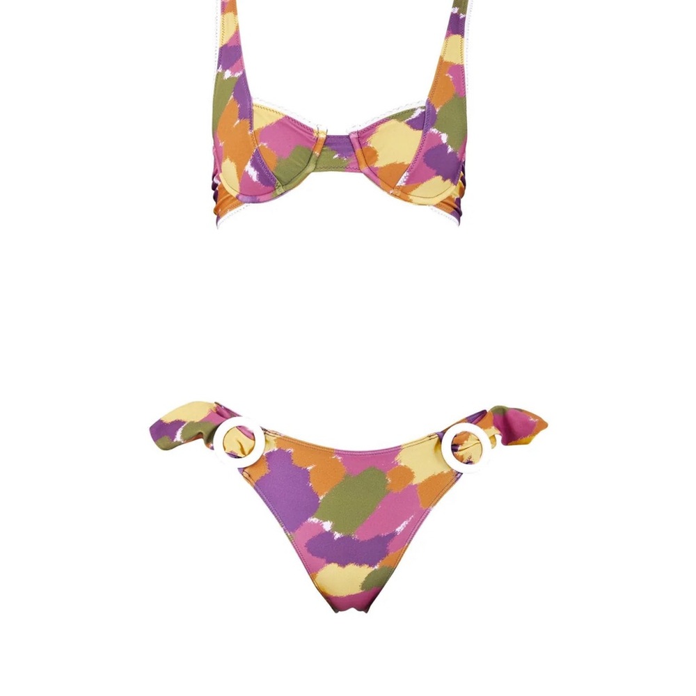 Selling new Bamba swim Mona Bra and liberty bottoms Never used. Size too small.